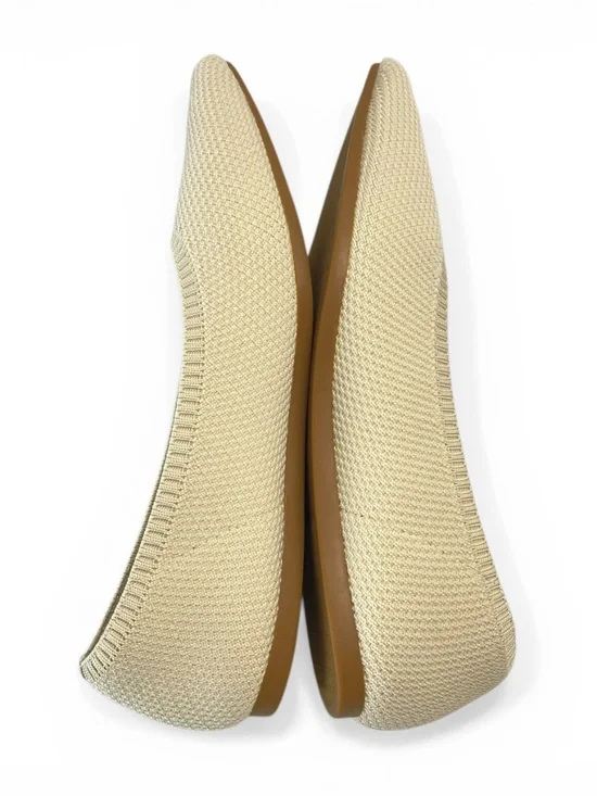 VIVAIA Pointed Toe Ballet Flats (Aria 5°) in Almond Size 8.5 - Picture 8 of 13